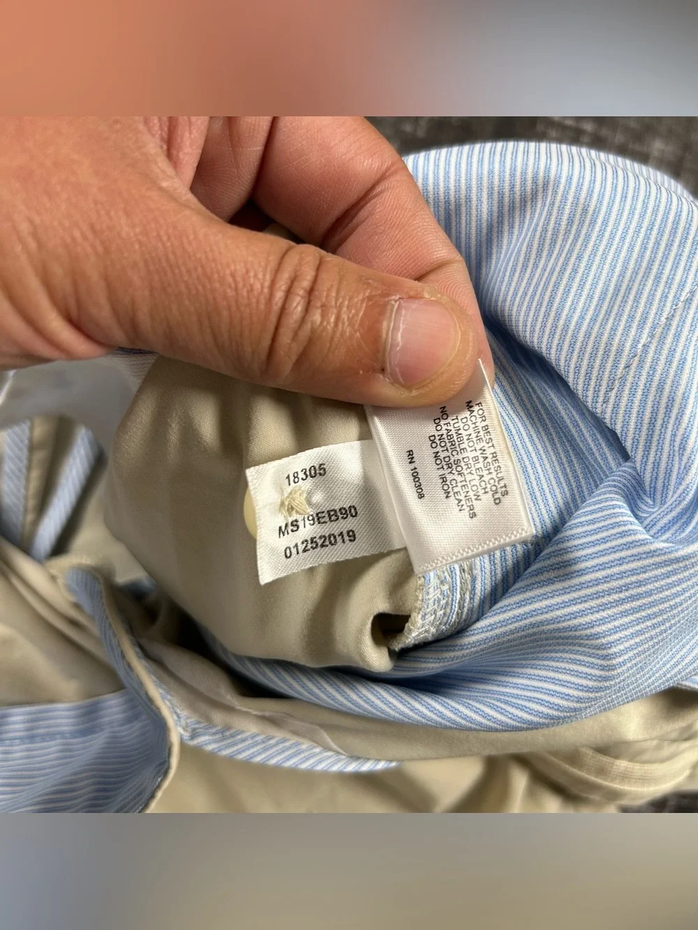 Peter Millar Featherweight Shorts Mens 38x9 Tan Active Golf Stretch Performance